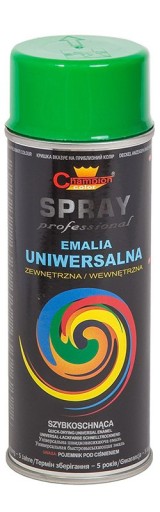 Lak na emailovú farbu v spreji Ral6002 Juicy Green