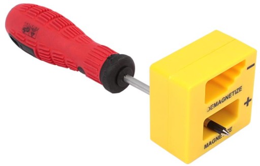 MAGNETIZÁTOR SKRUTKOVAČ DEMAGNETIZÁTOR MAGNETIZÁCIA
