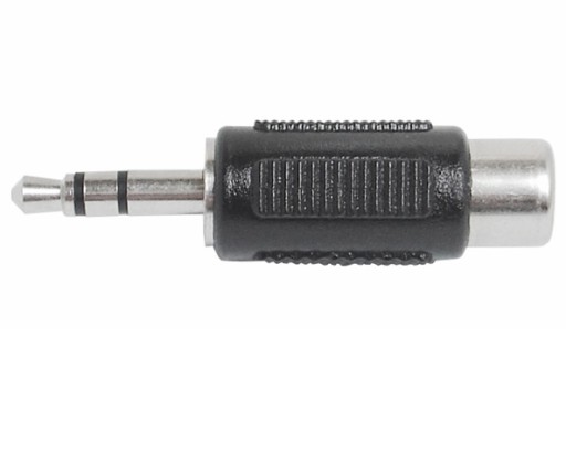 JACK 3.5 stereo zástrčka / RCA phono zásuvka (1552)