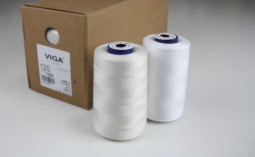 OVERLOCK NITE - Viačkový steh VIGA 120/5000 metrov ecru
