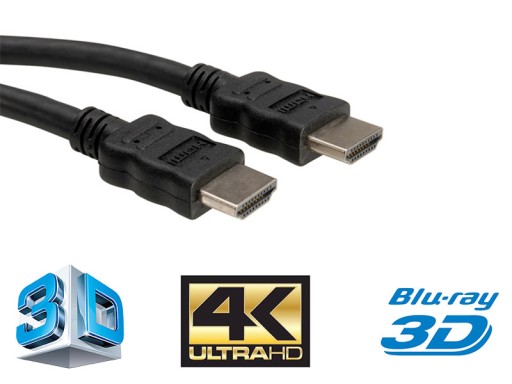 NOVÝ A ÚPLNE NOVÝ HDMI KÁBEL 1,5M 3D 4K CE RoHS