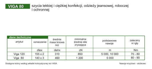 VIGA NITE 80/5000m - ČIERNE PRACOVNÉ ODEVY SILNÉ