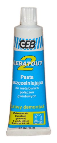GEB GEBATOUT 2 Pasta na utesnenie rúr 50ml