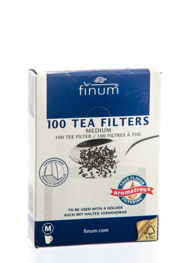 Papierové filtre FINUM VEĽKOSŤ M (MEDIUM) 100 ks.