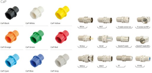 Keystone CaP F - RCA zásuvka