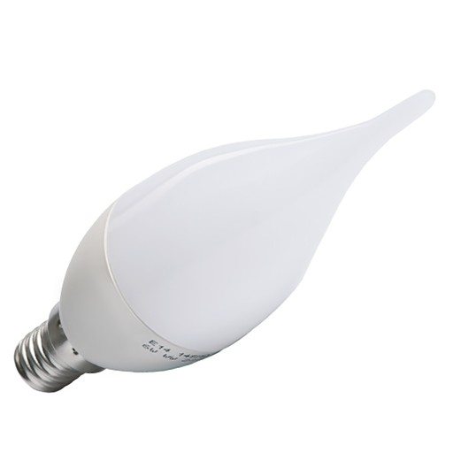 LED žiarovka E14 SMD 10W = 90W studený FLAME