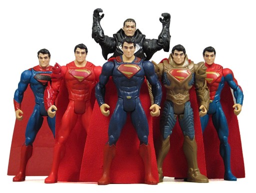 MATTEL SUPERMAN MOBILNÝ SPLIT CYCLE OBRÁZOK