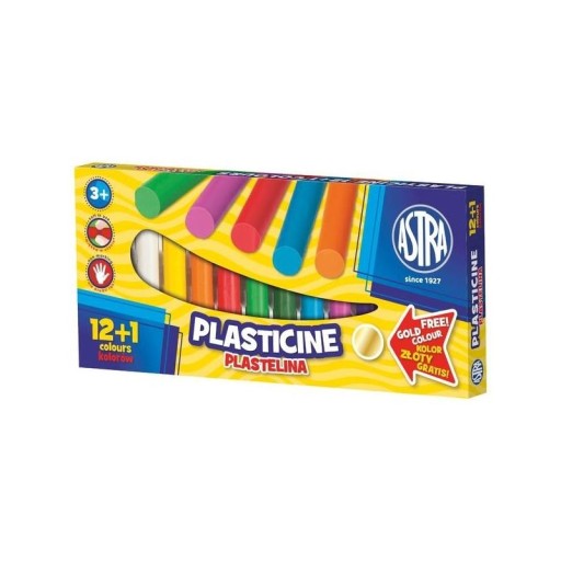 PLASTICINE ASTRA 13 FAREB (12 + 1 ZLATÁ)
