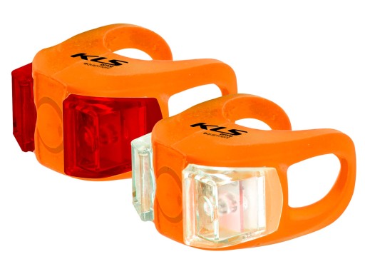 SET KELLYS TWINS LED SILIKÓNOVÉ ORANŽOVÉ LAMPY