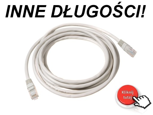 LAN ETHERNET RJ45 UTP CAT5E 0,5M KÁBL