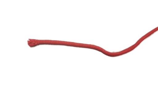 Lano 4mm Polypropylénové červené 10m