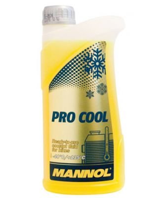Kvapalina do chladiča motocyklov Mannol Pro Cool 1L