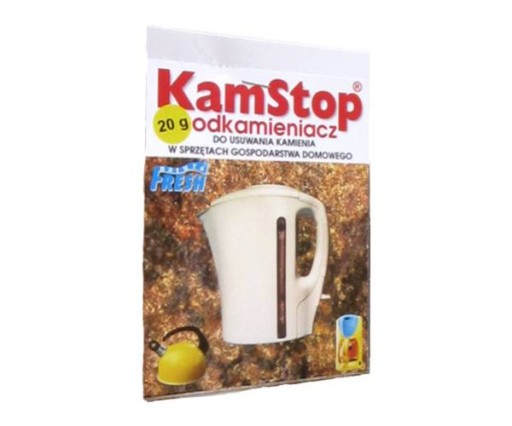 KamStop odvápňovací prášok 20g pre práčky