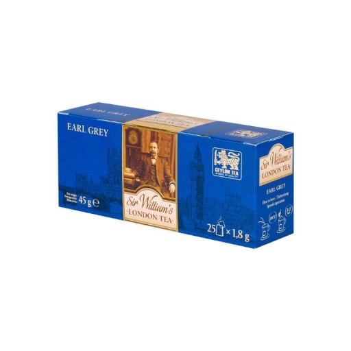 SIR WILLIAM'S London Tea Earl Grey Čierny čaj s príchuťou 45g