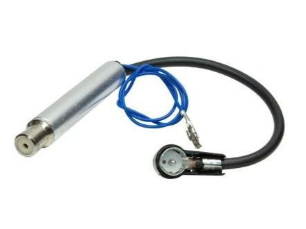 ANTÉNNY SEPARATOR DIN - UHOLNÉ SEDAČKO AUDI VW SKODA