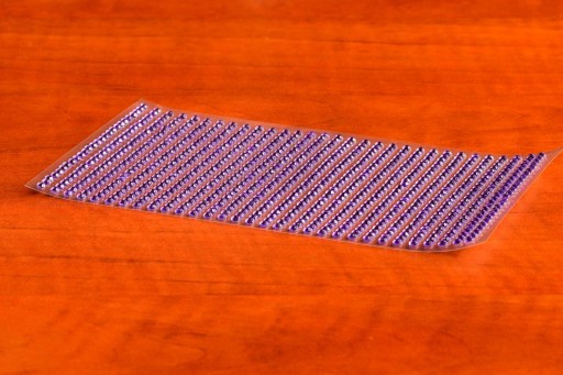 FIALOVÉ SAMOLEPIACE KRYŠTÁLY 3mm 260ks 110