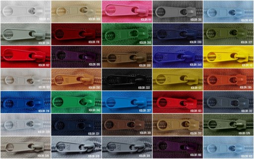Zipsová páska Zips po metroch ŠPIRÁLA 5 mm + Zips