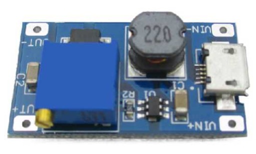 Mini step-up micro USB DC/DC prevodník