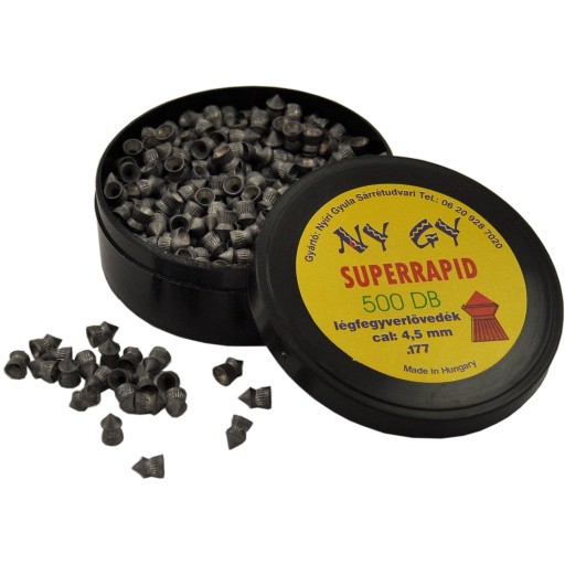 SUPERRAPID pelety 4,5 mm 500 ks SHARP DIABOLO PROSO
