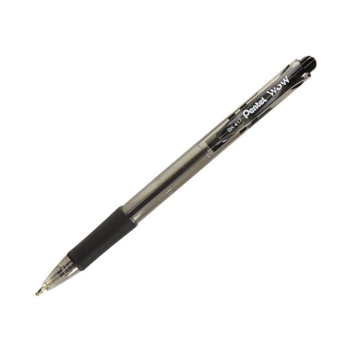 WOW Pentel BK417 čierne výsuvné guľôčkové pero