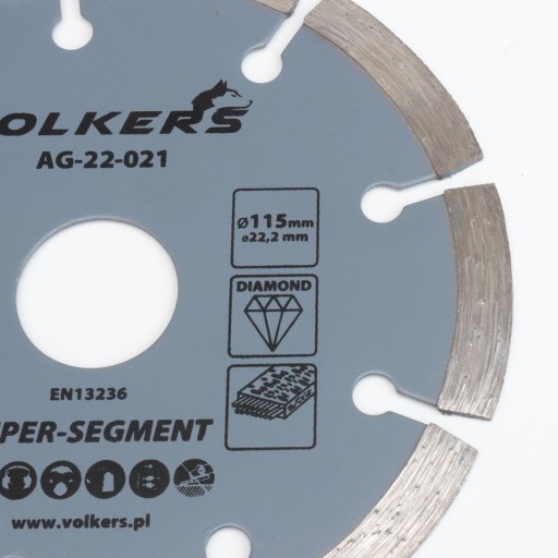 Diamantový kotúč Super-Segment 115 x 22,2 mm