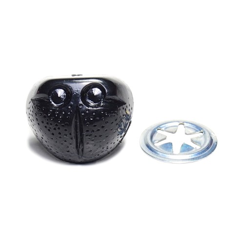 PLASTOVÝ NOS BLACK WOLF 22x18 mm - BOGGIS