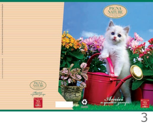 NOTEBOOK A5 42K KR PIGNA NATURE AMICI EKO 0224821Q