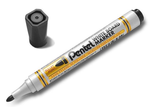 Popisovač na tabuľu Pentel MW85, čierny