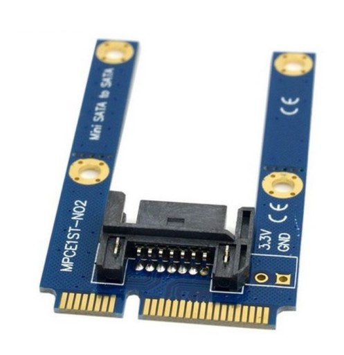 Adaptér mSATA na SATA 7PIN SSD adaptér