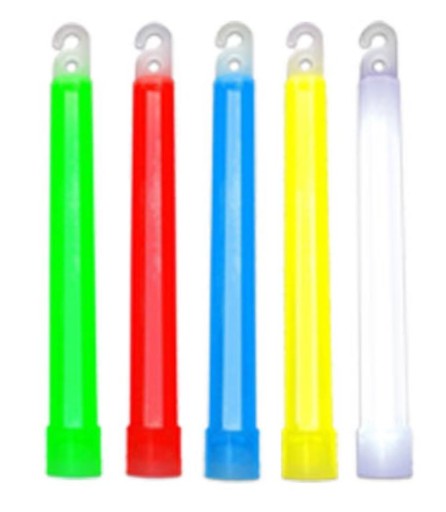 Chemické svetlo GlowStick LightStick EDC Survival Camp Camping 15cm