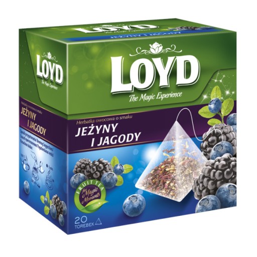LOYD čaj Čučoriedky Černice pyramídy