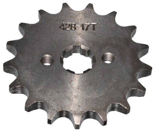 PREDNÉ OZUBENÉ KOLEČKO ATV 110 125 CROSS 428 17z