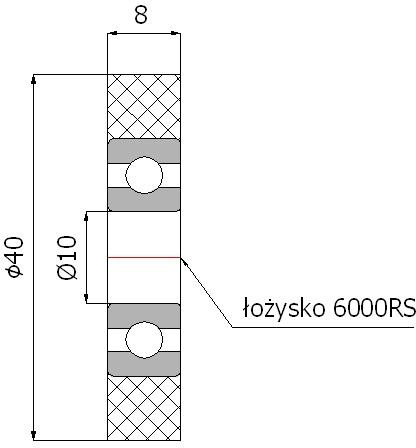 VALCE VALCE fi 40mm TLAKOVÉ VALCE šírka 8m