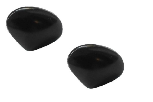 2 ks nosy, nosy čierneho maskota, 17mm slza