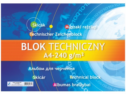 Technický blok A4-10 250 g