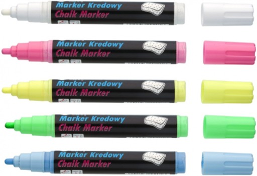 CHALK fix, kriedové fixky na tabuľu