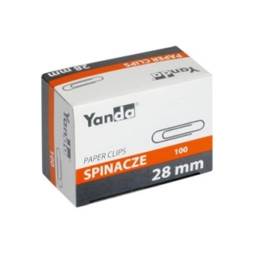 Sponky na papier 28mm Yanda 100 kusov