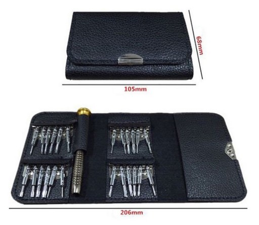 SADA PRESNÝCH SKRUTKOVAČOV 25 V 1 + KUFRE