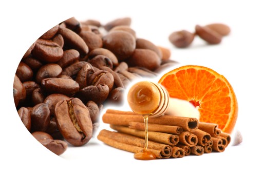 100% ROBUSTA Káva, POMARANČ, MED, ŠKORICA (100g)