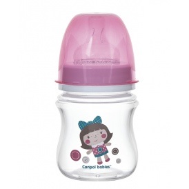 CANPOL fľaša so širokým hrdlom TOYS EasyStart 120