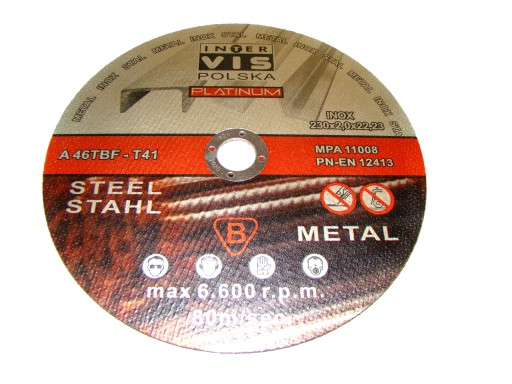 DISKY INOX KOVOVÉ REZNÉ KOTOUČE 125 x 1,0 MM