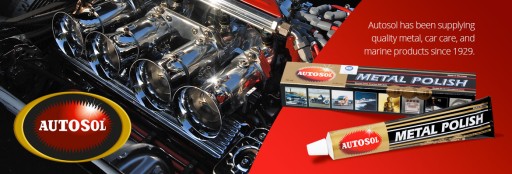 AUTOSOL METAL POLISH leštiaca pasta 75ml na AKÝKOĽVEK FAREBNÝ KOV 382