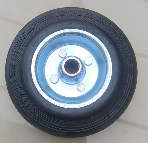 Kolesá kolieska polička na vozíky fi 125 mm paletové koliesko