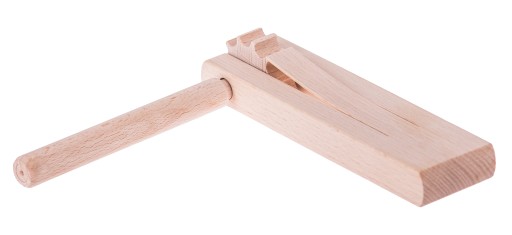 Drevená hrkálka, hrkálka, hrkálka, klapka, eko