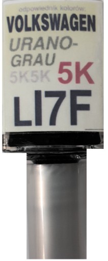 VW LD7V C1 LN7P SILBERGRAU LAK ŠKRABANÝ DOTYK