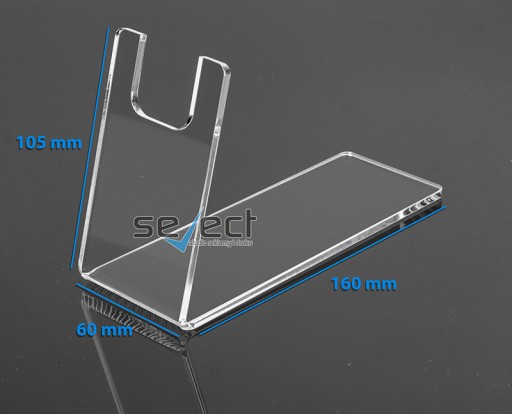STOJAN, STOJAN, ZBRAŇ, STOJÍK, vyrobený z 4mm PLEXI