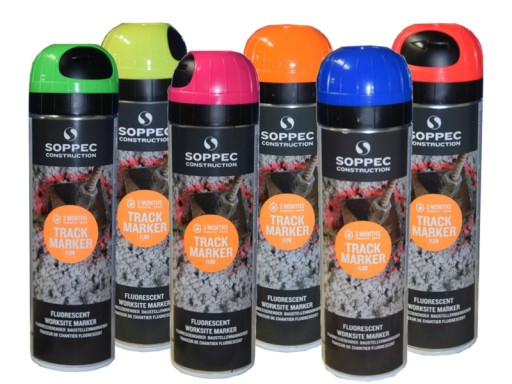 FARBA NA ZNAČENIE TRHU ORANŽOVÁ 500ML SOPPEC