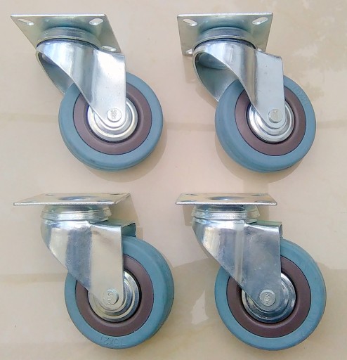Koleso koleso koleso koleso 75 mm platňa Otočné