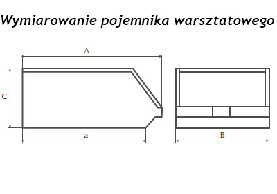ODKLADACÍ PODNOB dielenský kontajner 157x101x74