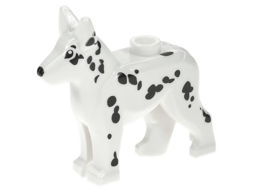 Lego New Dog White Patches dalmatín 92586pb03